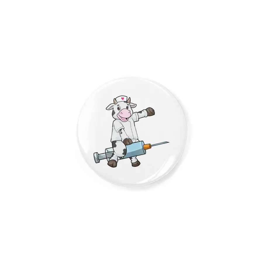 Cow as Nurse with Heart & Syringe Açacak
