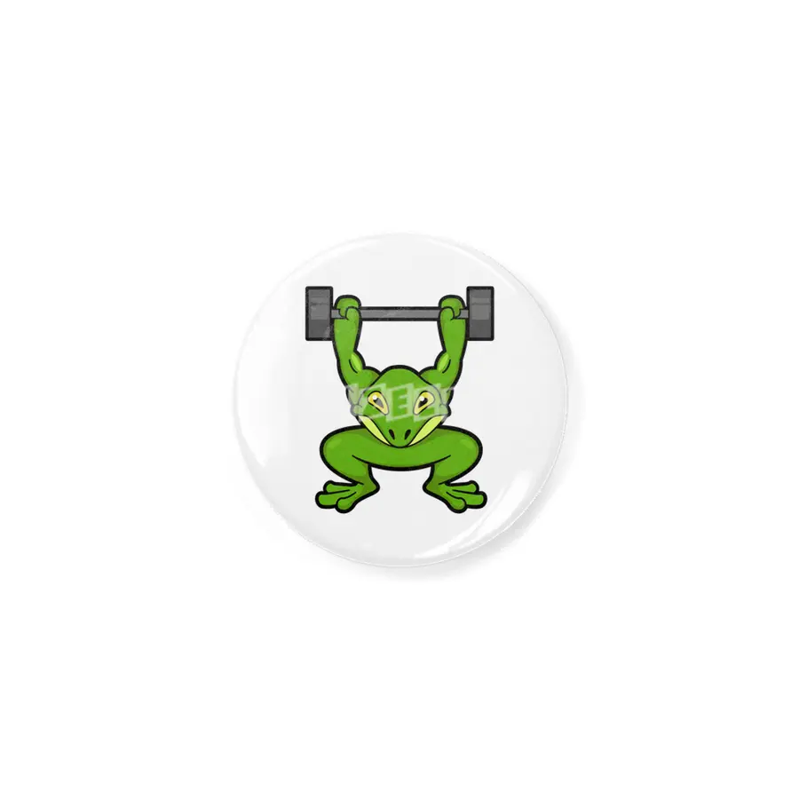 Frog at Bodybuilding with Barbell Açacak
