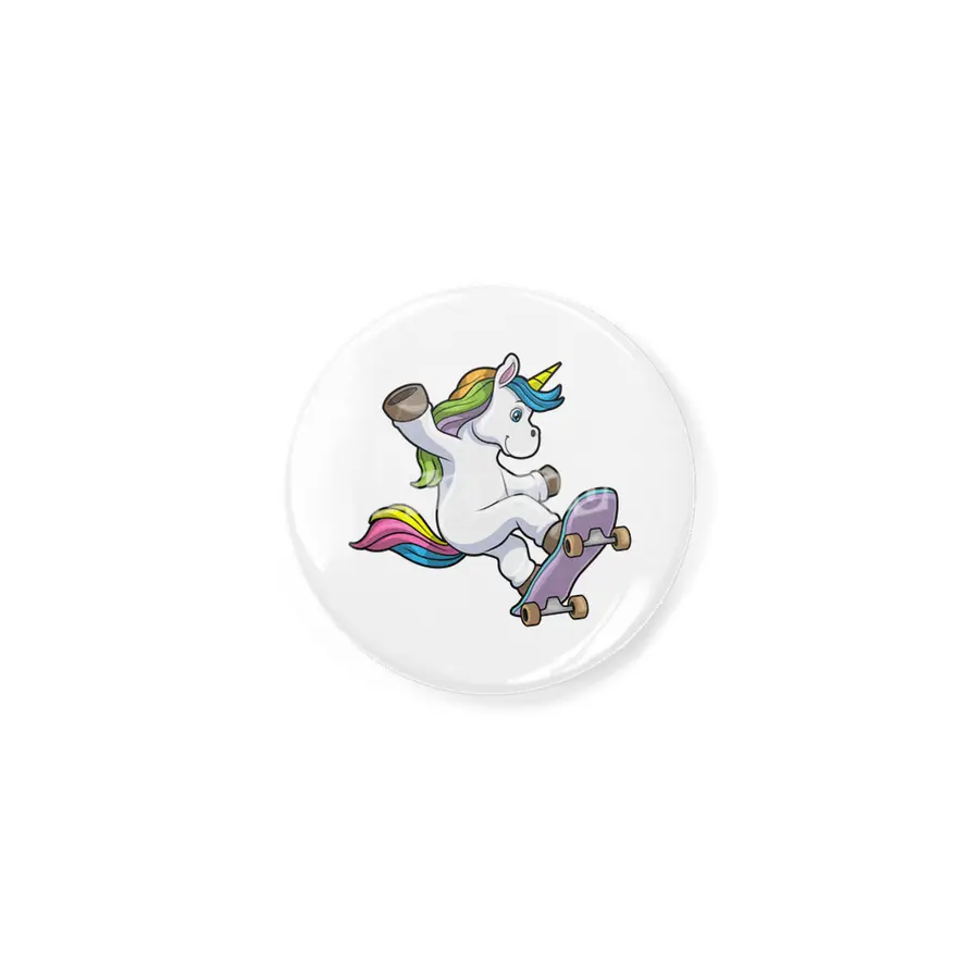 Unicorn as Skater with Skateboard Açacak