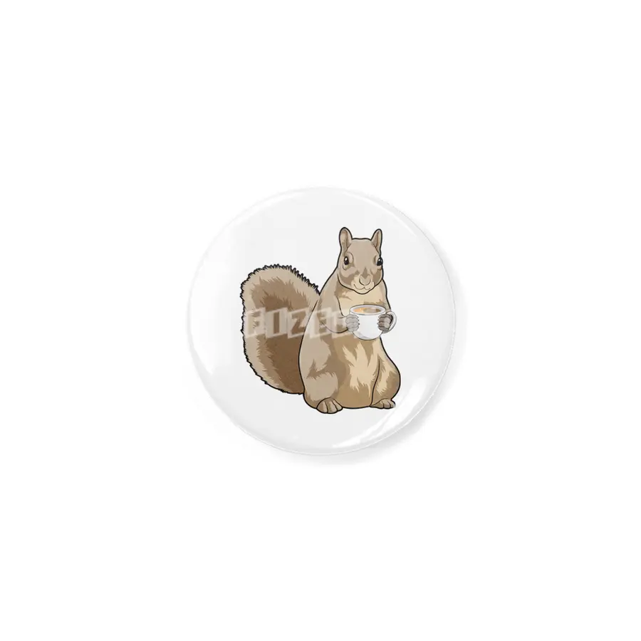 Squirrel with Cup of Coffee Açacak