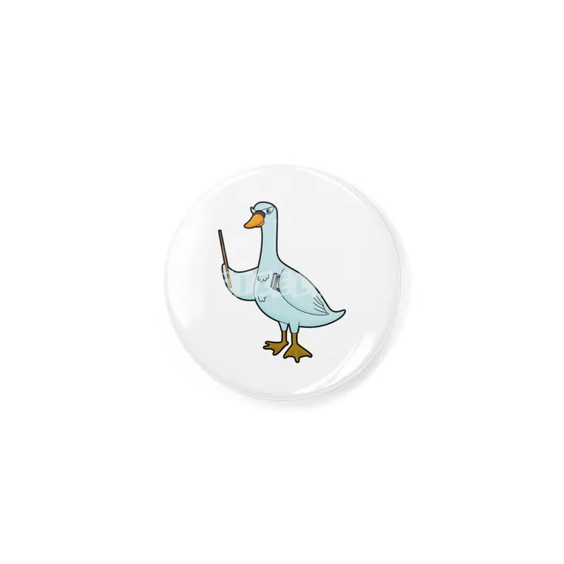 Swan as Teacher with Book & Pointer Açacak