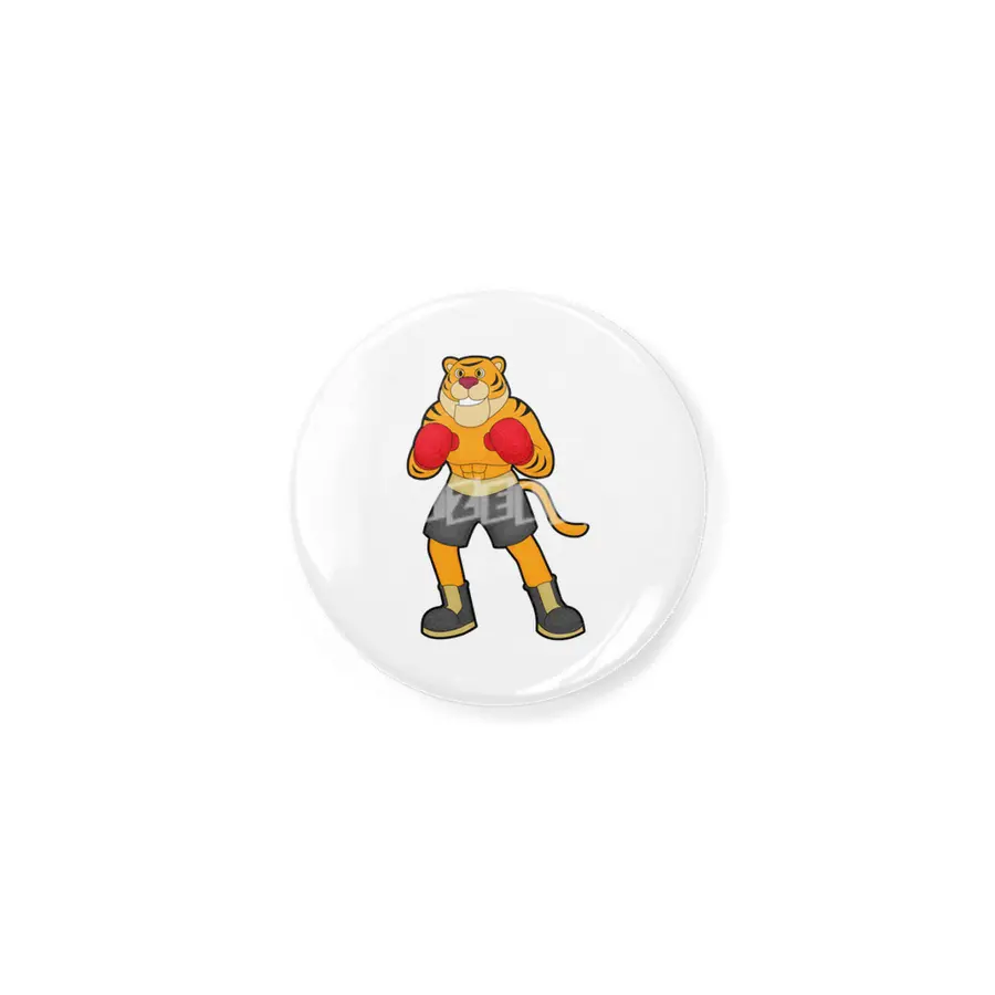 Tiger at Boxing with Boxing gloves Açacak