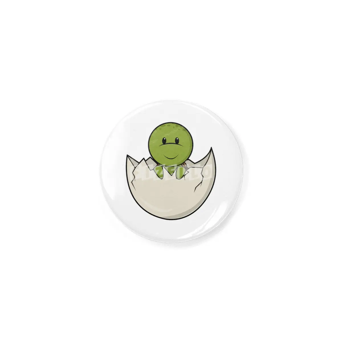 Turtle as Baby with Eggshell Açacak
