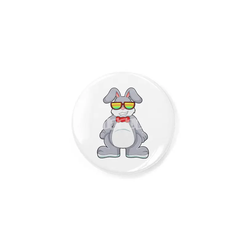 Rabbit with Sunglasses & Tie Açacak