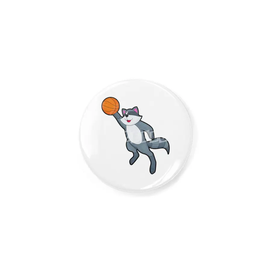 Racoon as Basketball player with Basketball Açacak