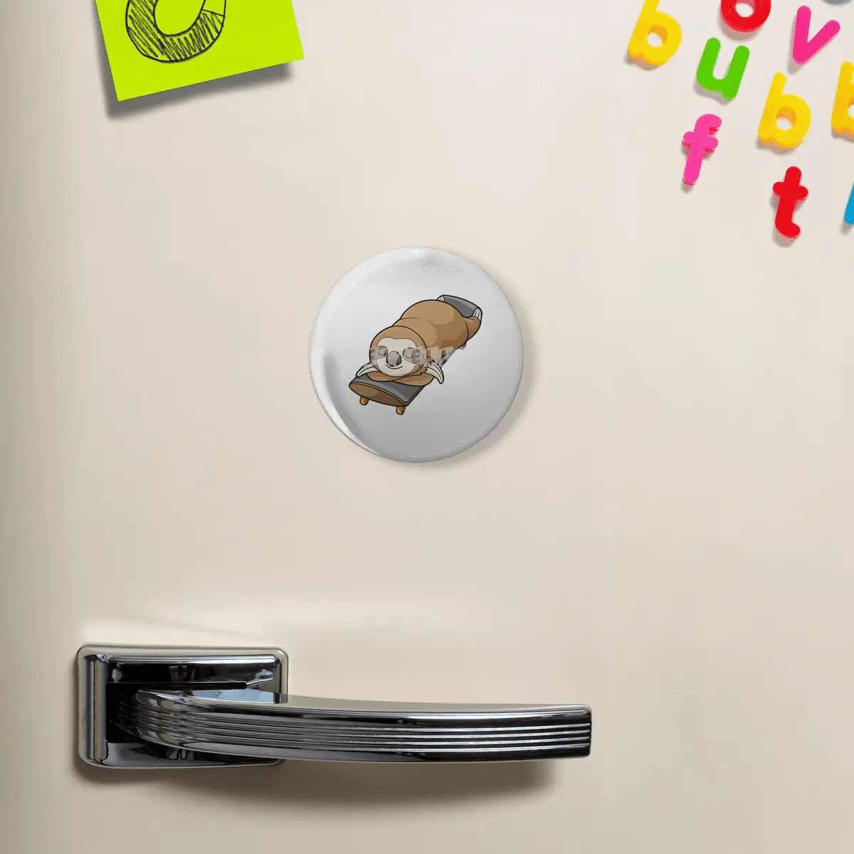 Sloth at Sleeping with Skateboard Açacak