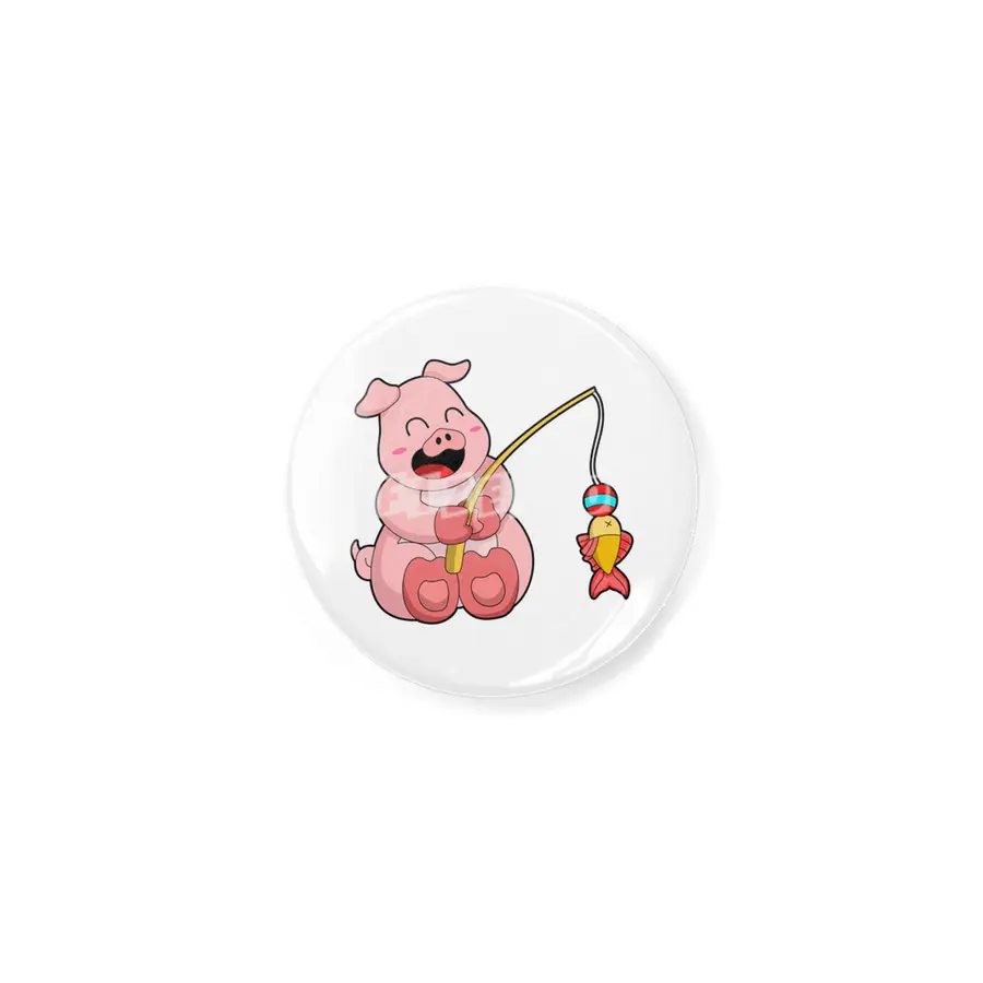 Pig at Fishing with Fish Açacak