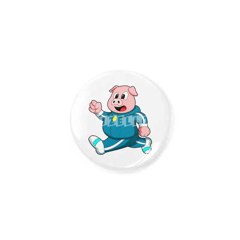 Pig at Fitness - Jogging with Jogging suit Açacak
