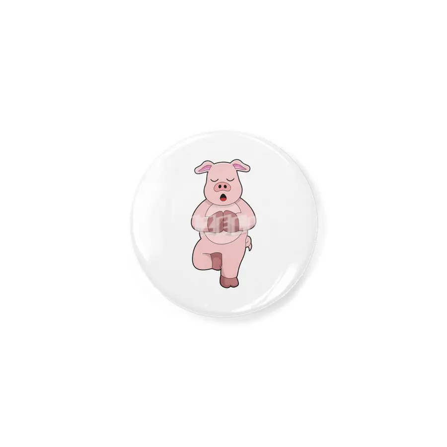 Pig at Yoga on a Leg Açacak