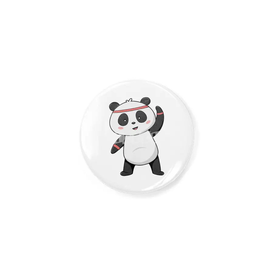 Panda at Fitness with Headband & Sweatband Açacak
