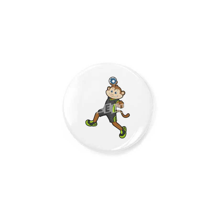 Monkey at Handball player with Handball Açacak