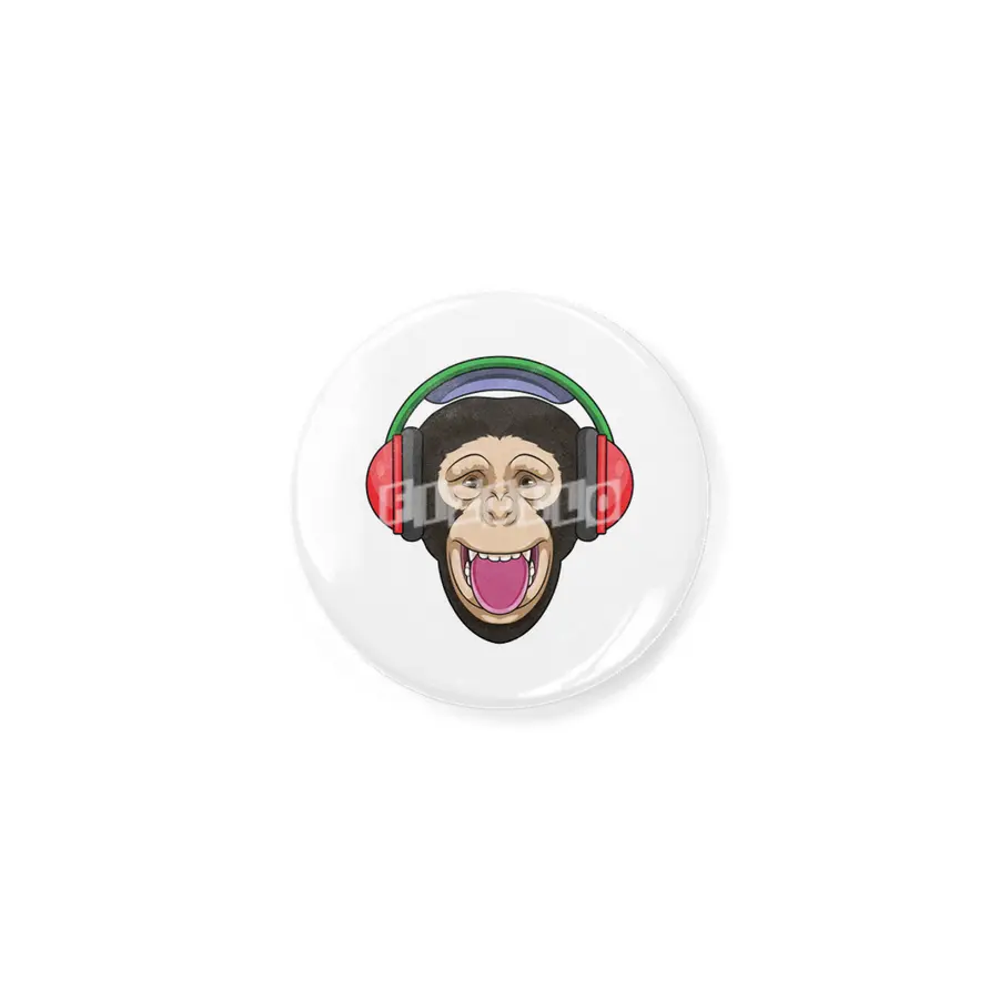 Monkey at Music with Headphone Açacak