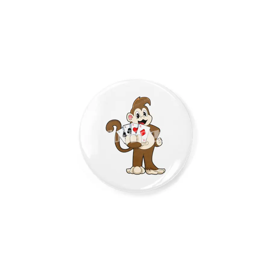 Monkey at Poker with Poker cards Açacak