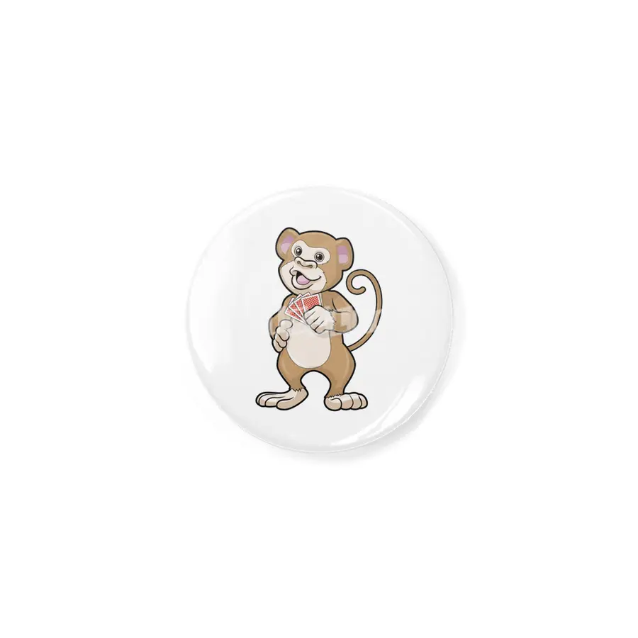 Monkey at Poker with Poker cards Açacak