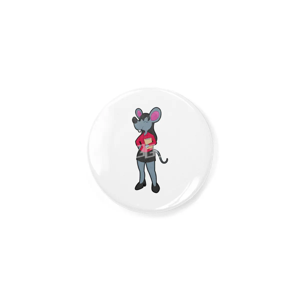 Mouse as Secretary with Notepad Açacak