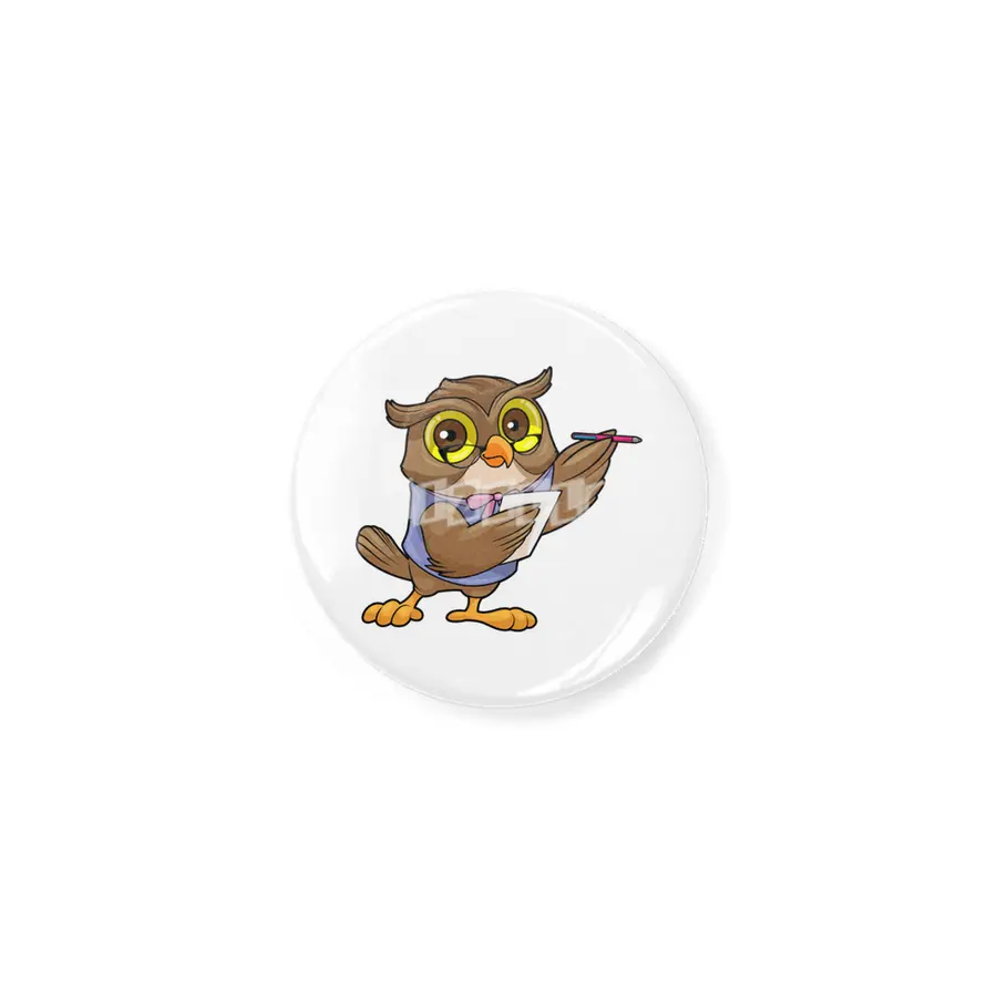 Owl as Secretary with Ballpoint pen & Note Açacak