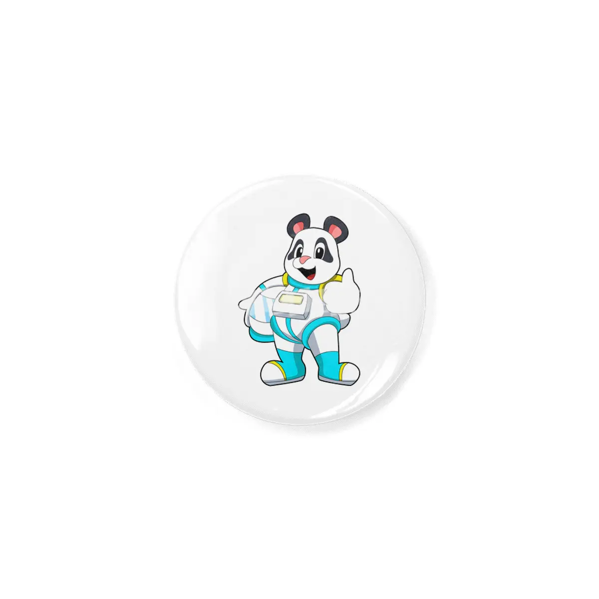 Panda as Astronaut with Costume Açacak