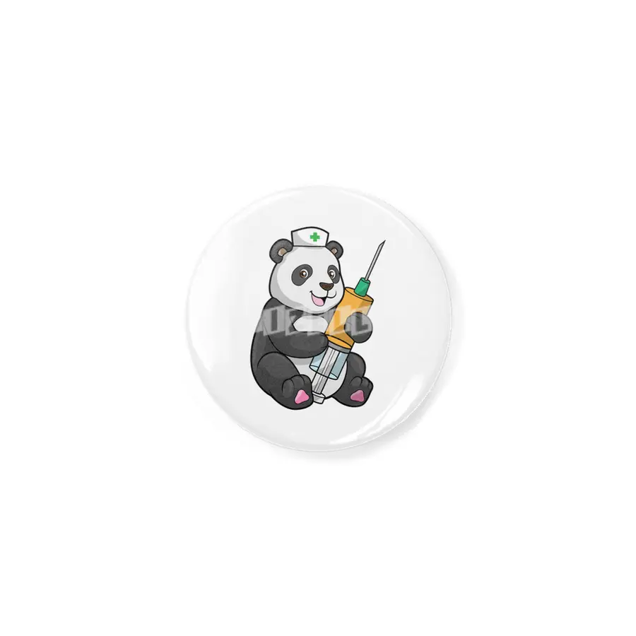 Panda as Nurse with Syringe Açacak