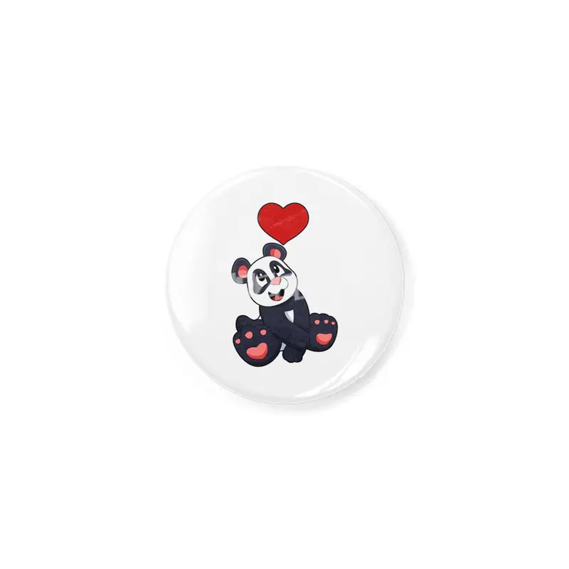 Panda with Heart Açacak
