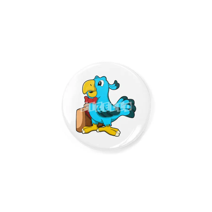 Parrot as Businessman with Bag Açacak