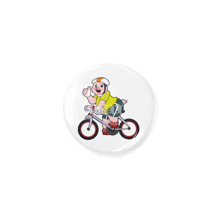 Pig with Bicycle & Helmet Açacak
