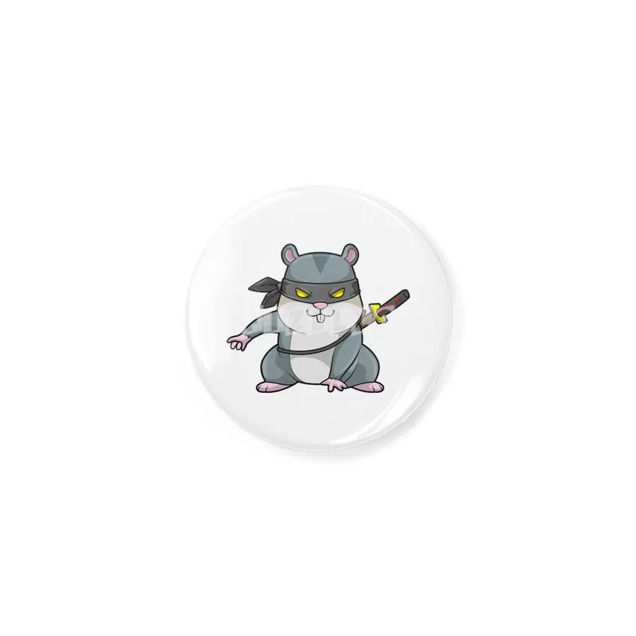 Hamster as Ninja at Martial arts with Sword Açacak