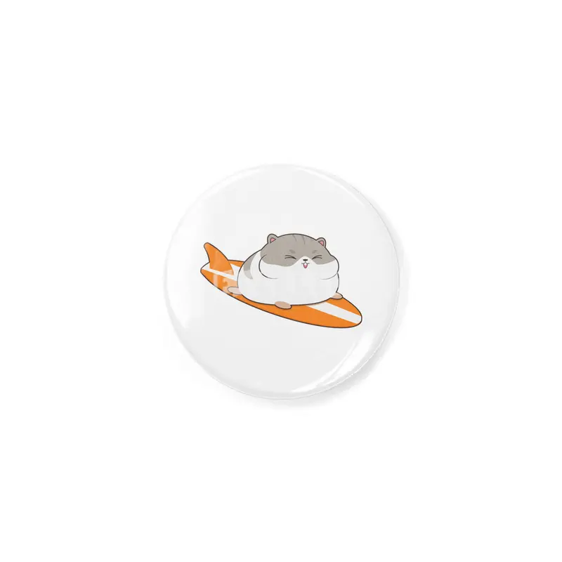 Hamster as Surfer with Surfboard Açacak