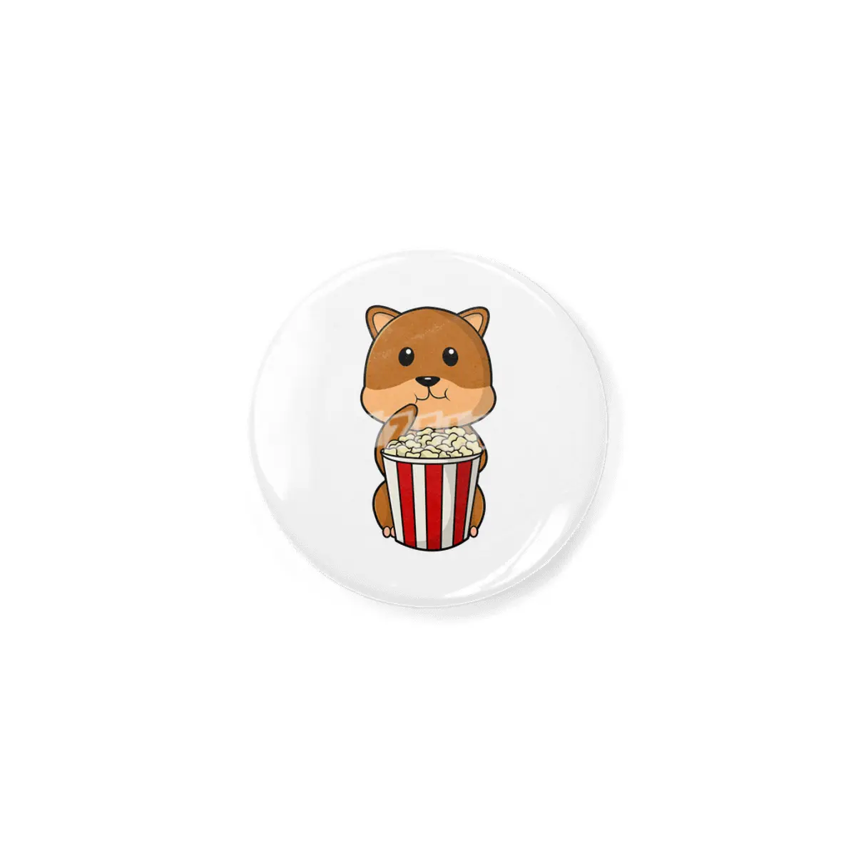 Hamster with Cone of Popcorn Açacak