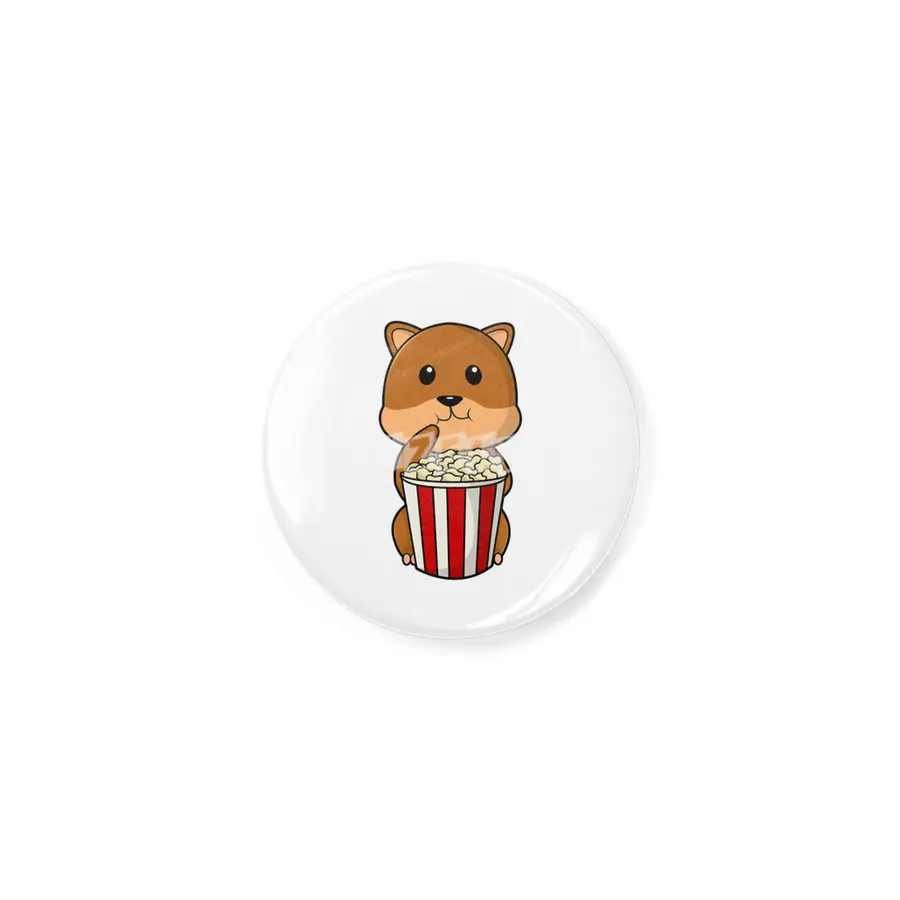 Hamster with Cone of Popcorn Açacak