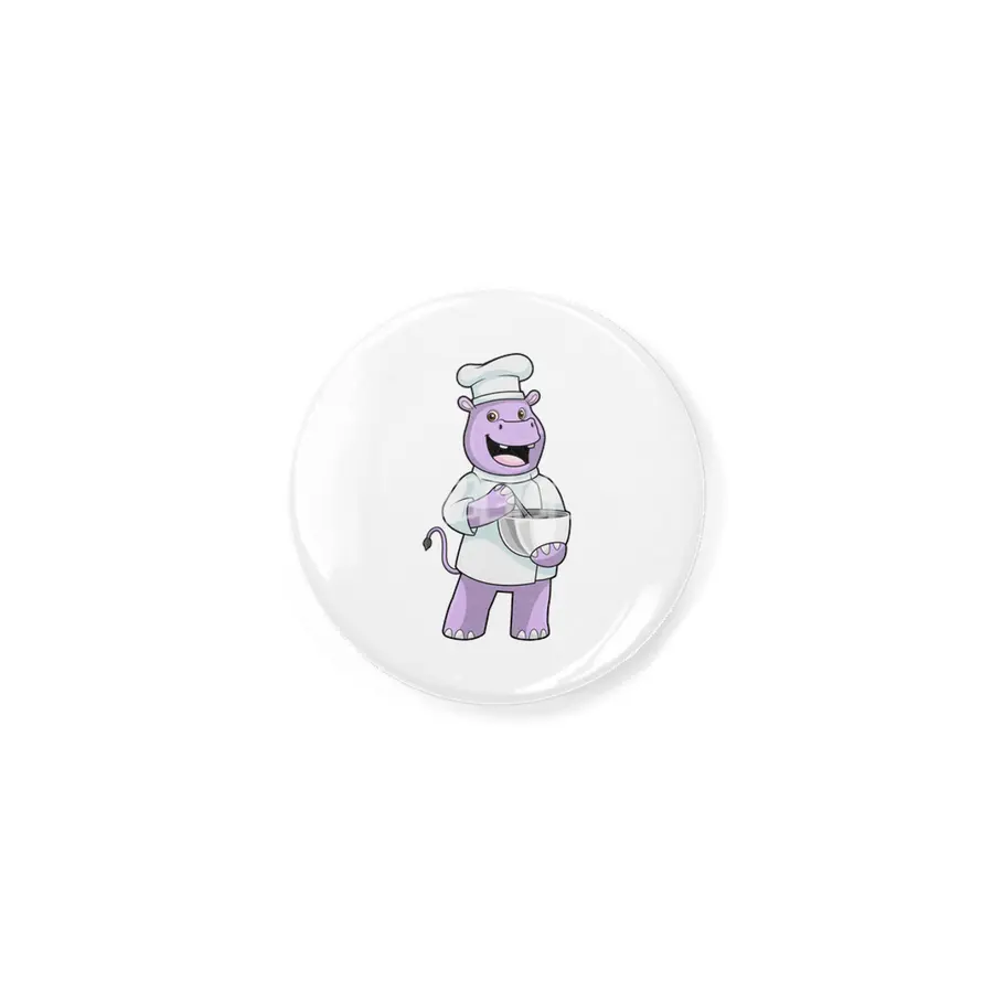 Hippo as Chef with Bowl Açacak