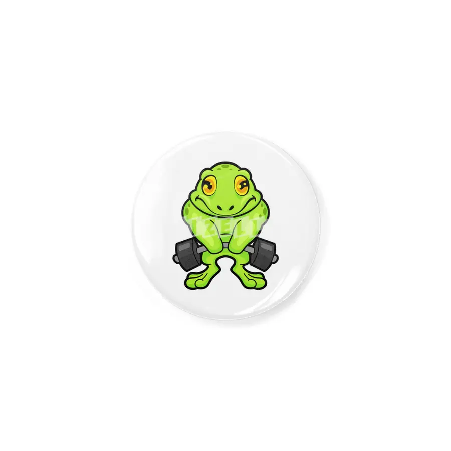 Frog at Fitness with Barbell Açacak