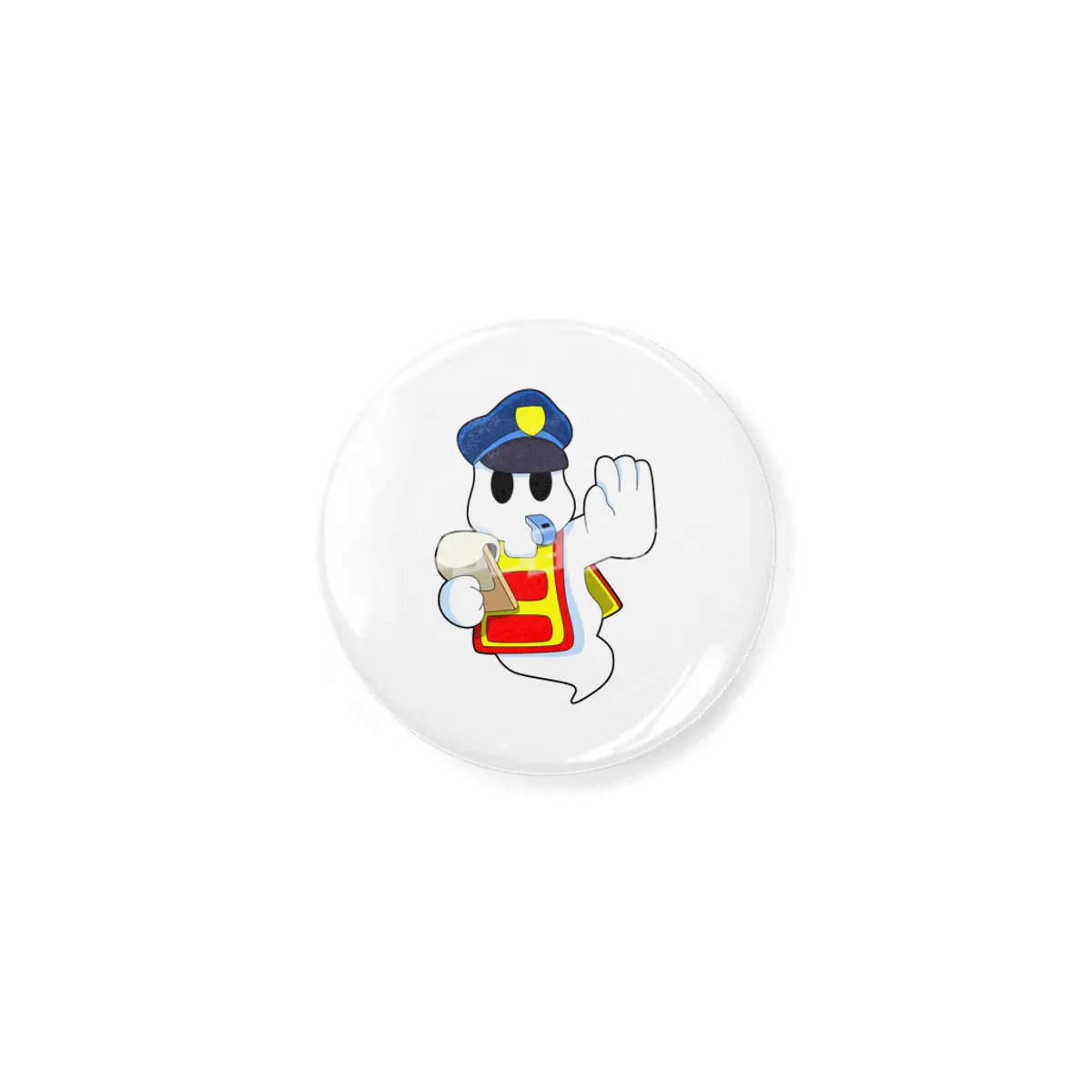 Ghost as Police officer with Whistle Açacak
