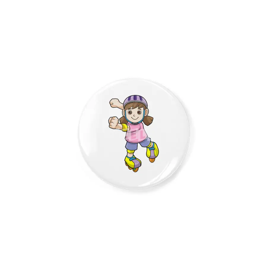 Girl as Skater with Inline skates & Helmet Açacak