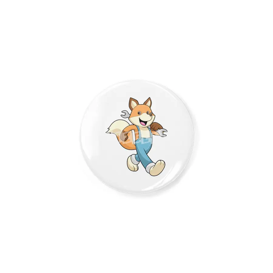 Fox as Mechanic with Wrench Açacak