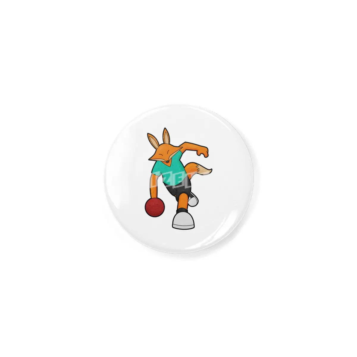 Fox at Bowling with Bowling ball Açacak