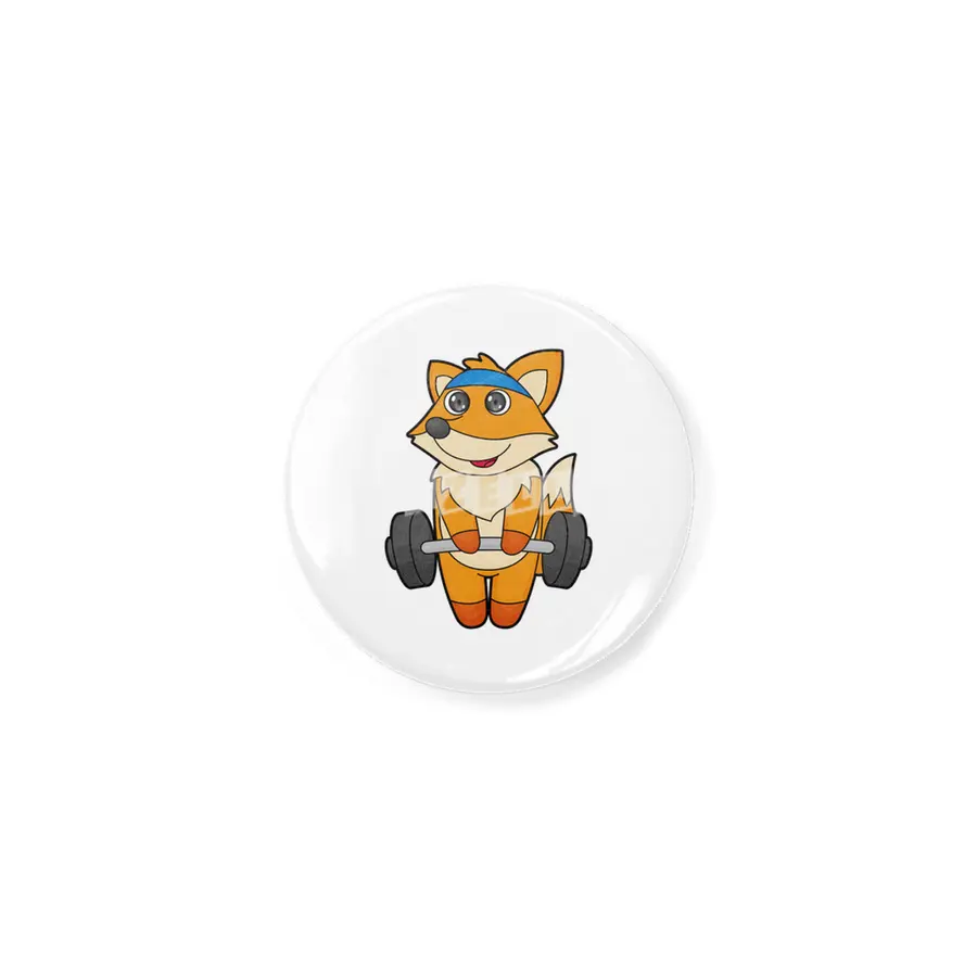 Fox at Fitness with Barbell Açacak