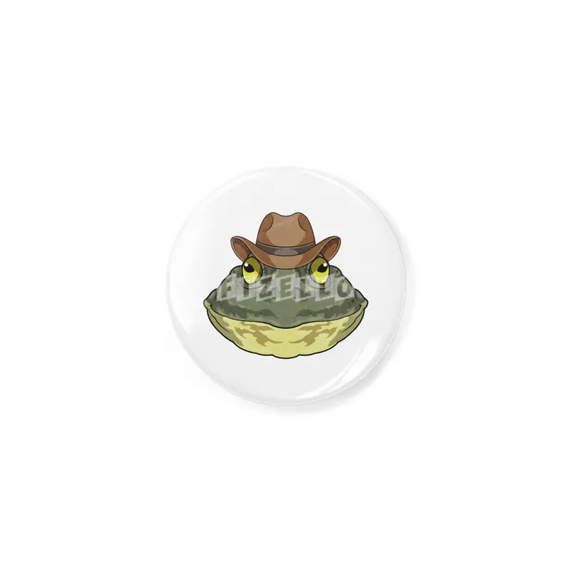 Frog as Cowboy with Hat Açacak