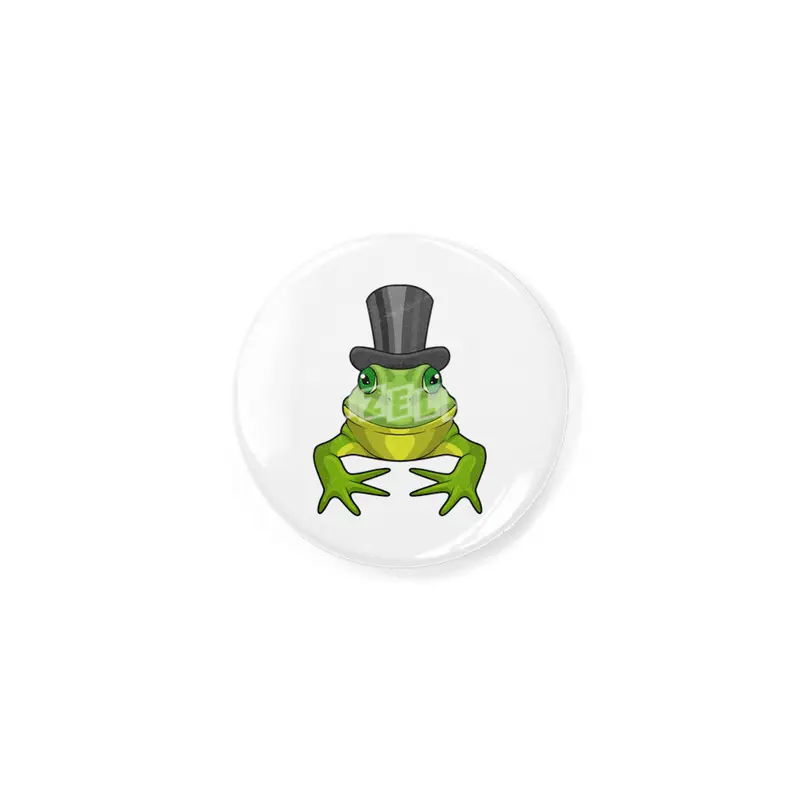 Frog as Gentleman with Top hat Açacak