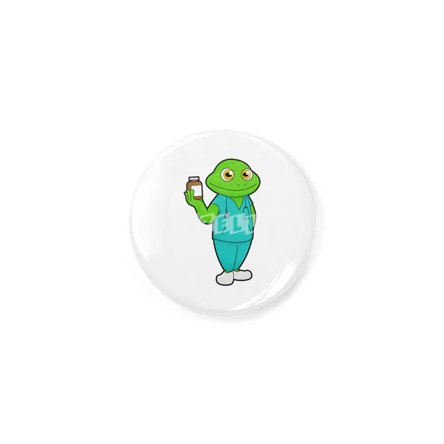 Frog as Nurse with Medicine & Stethoscope Açacak
