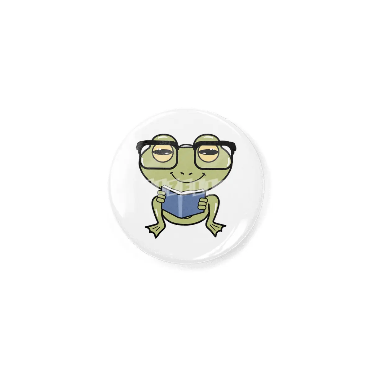 Frog as Student with Book Açacak