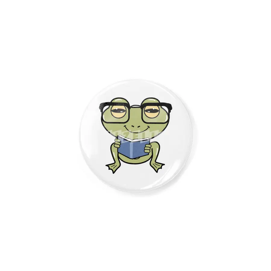 Frog as Student with Book Açacak