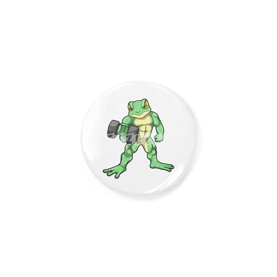 Frog at Bodybuilding with Dumbbell Açacak