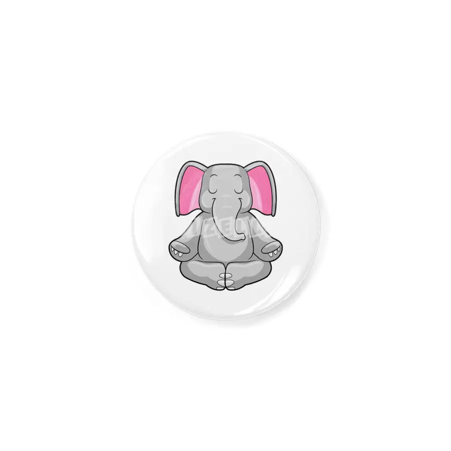Elephant at Yoga in Cross-legged Açacak