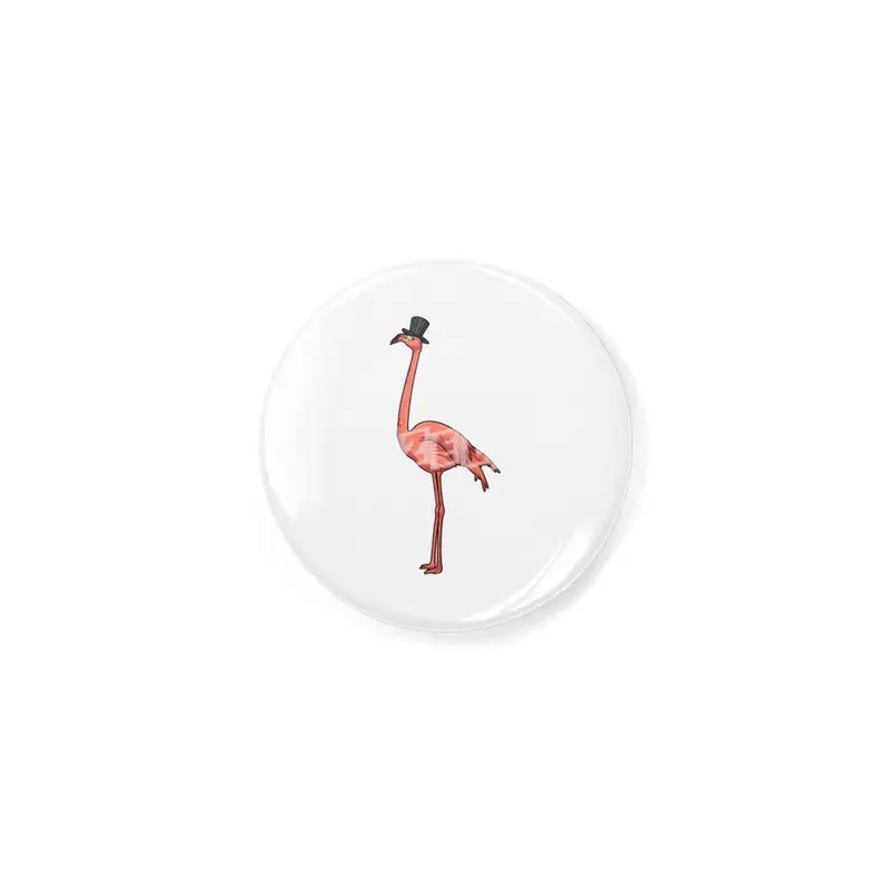 Flamingo with Hat Açacak