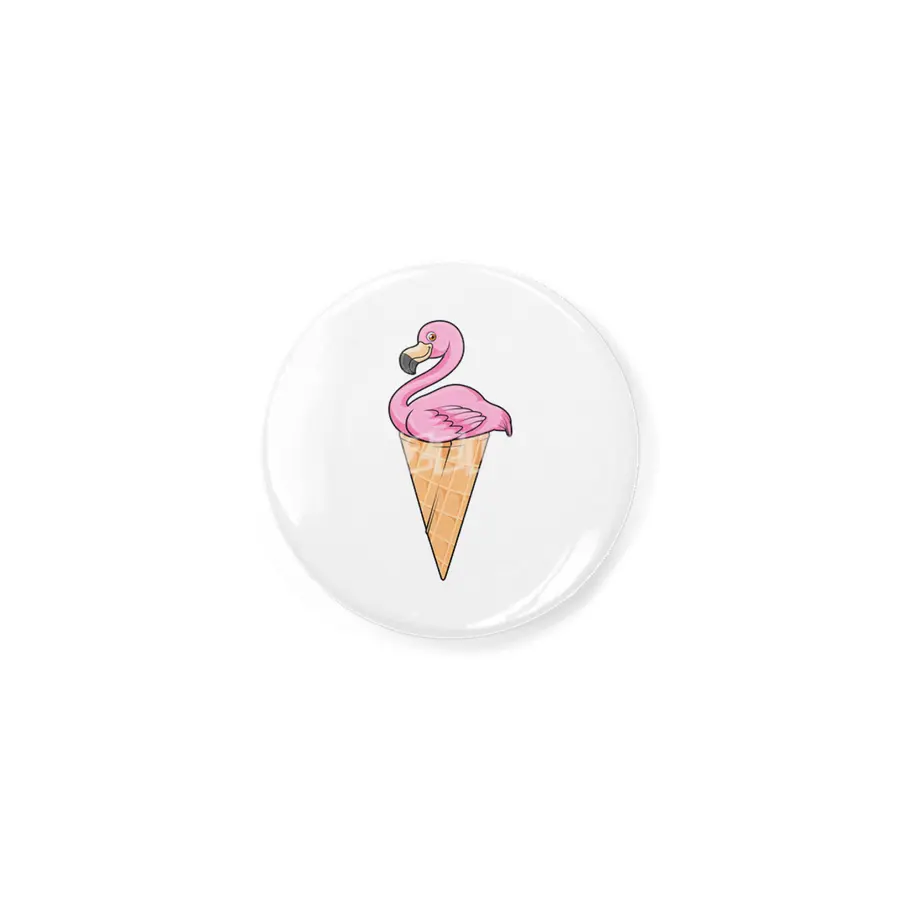 Flamingo with Waffle of Ice cream Açacak