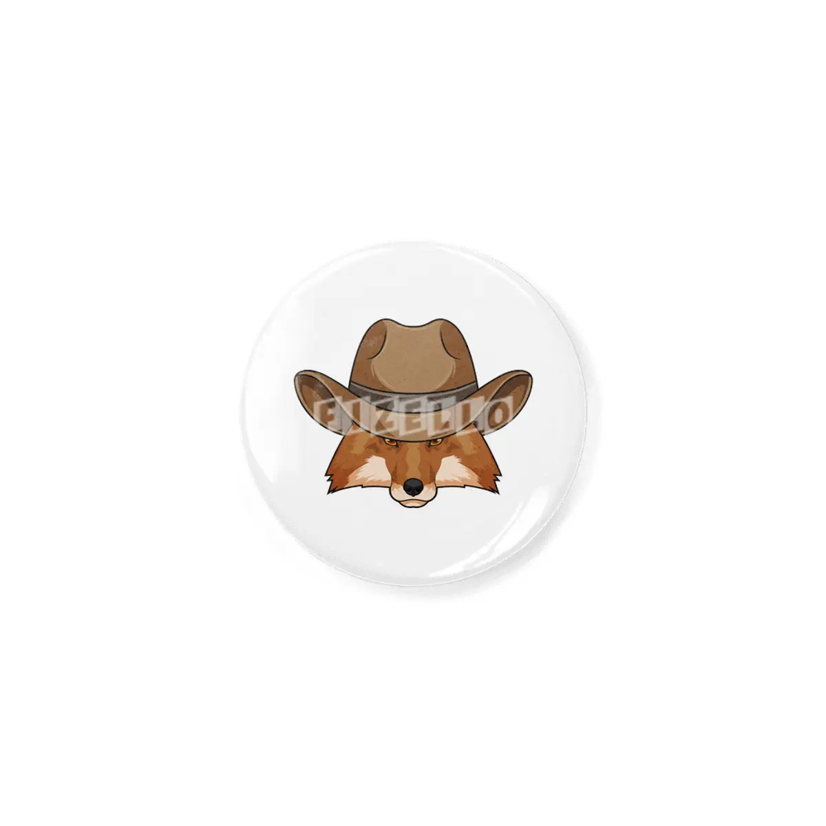 Fox as Cowboy with Hat Açacak