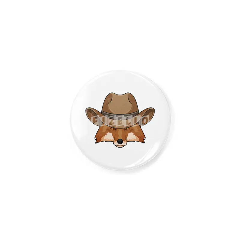 Fox as Cowboy with Hat Açacak