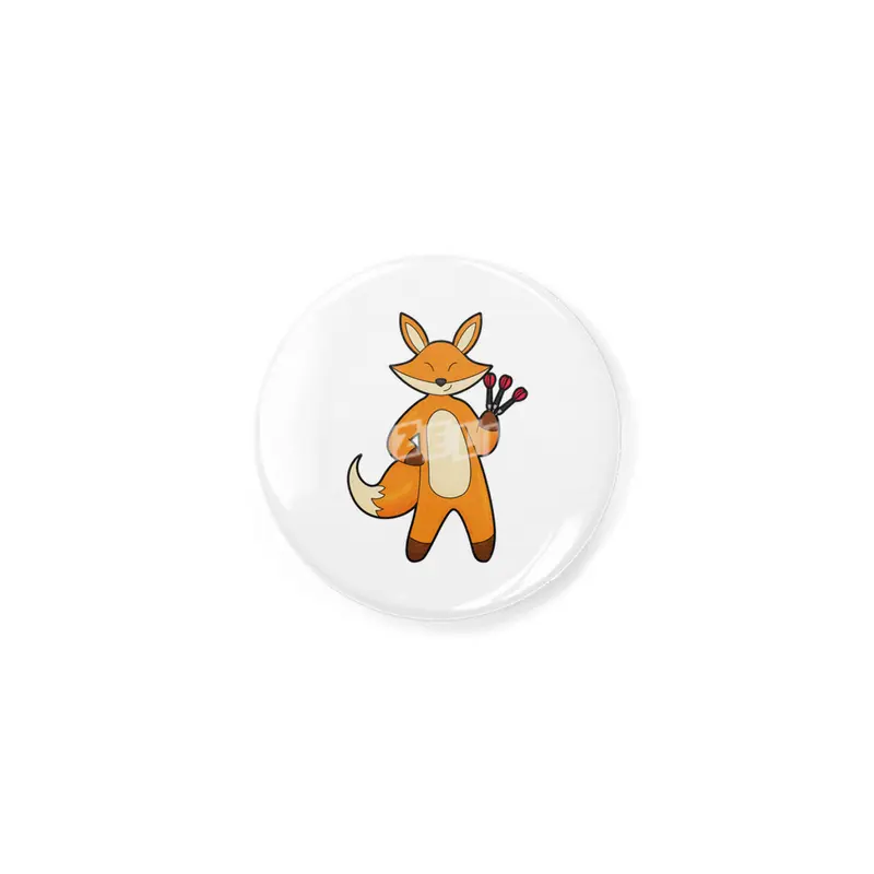 Fox as Dart player with Darts Açacak