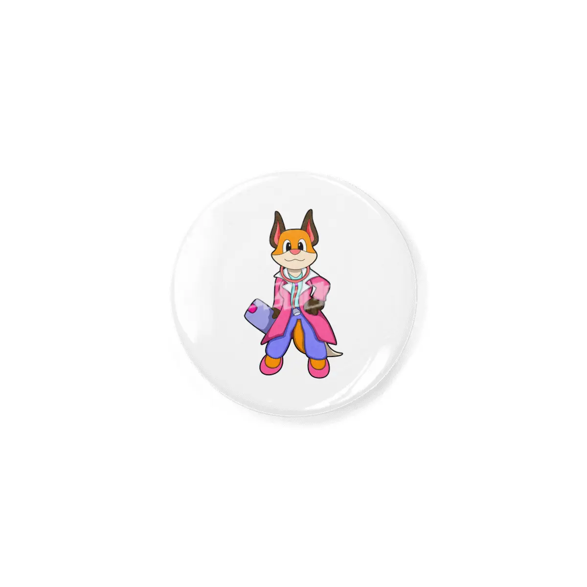 Fox as Doctor with Stethoscope Açacak