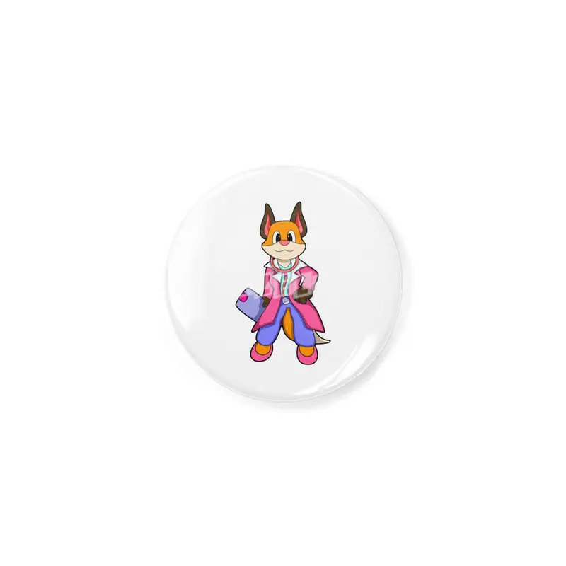 Fox as Doctor with Stethoscope Açacak
